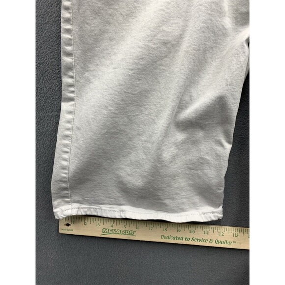 Levi's 569 Denim Shorts Mens Loose Straight Off White PC9-35569-0340 Size 38 - Picture 9 of 15